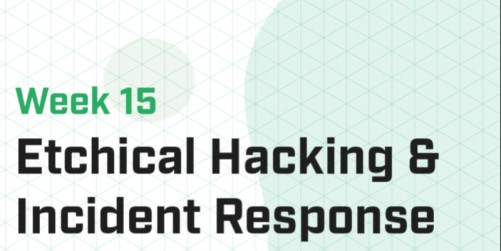 Chapter 09 - Ethical Hacking & Incident Response I