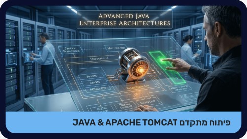 פיתוח מתקדם JAVA & APACHE TOMCAT - מוקלט